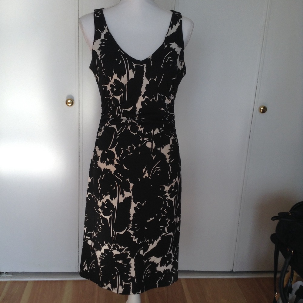 Express Black and White Dress